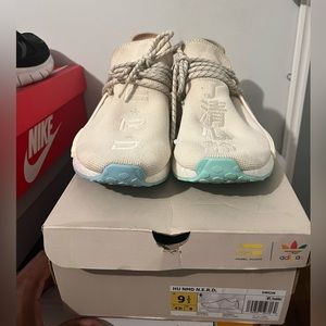 Adidas nmd human race Nerd chalk white